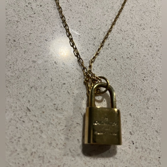 Authentic Louis Vuitton Lock Necklace - Picture 3 of 5